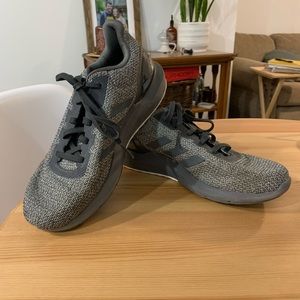 Grey adidas sneakers